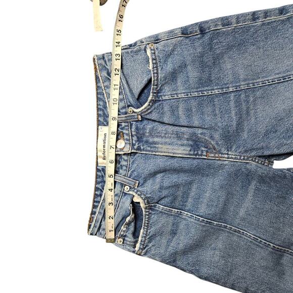 Reformation Seamed Jean in Celtic Wash Size: 27 - Picture 5 of 10